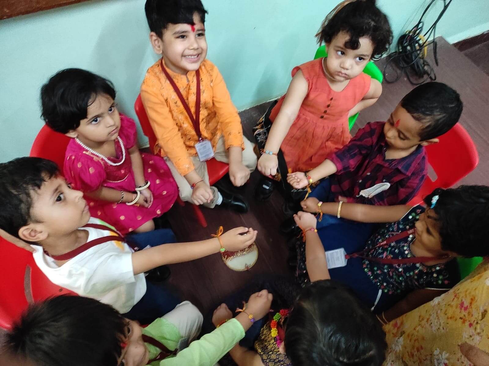 Rakshabandhan celebration at MIT VGS Kothrud