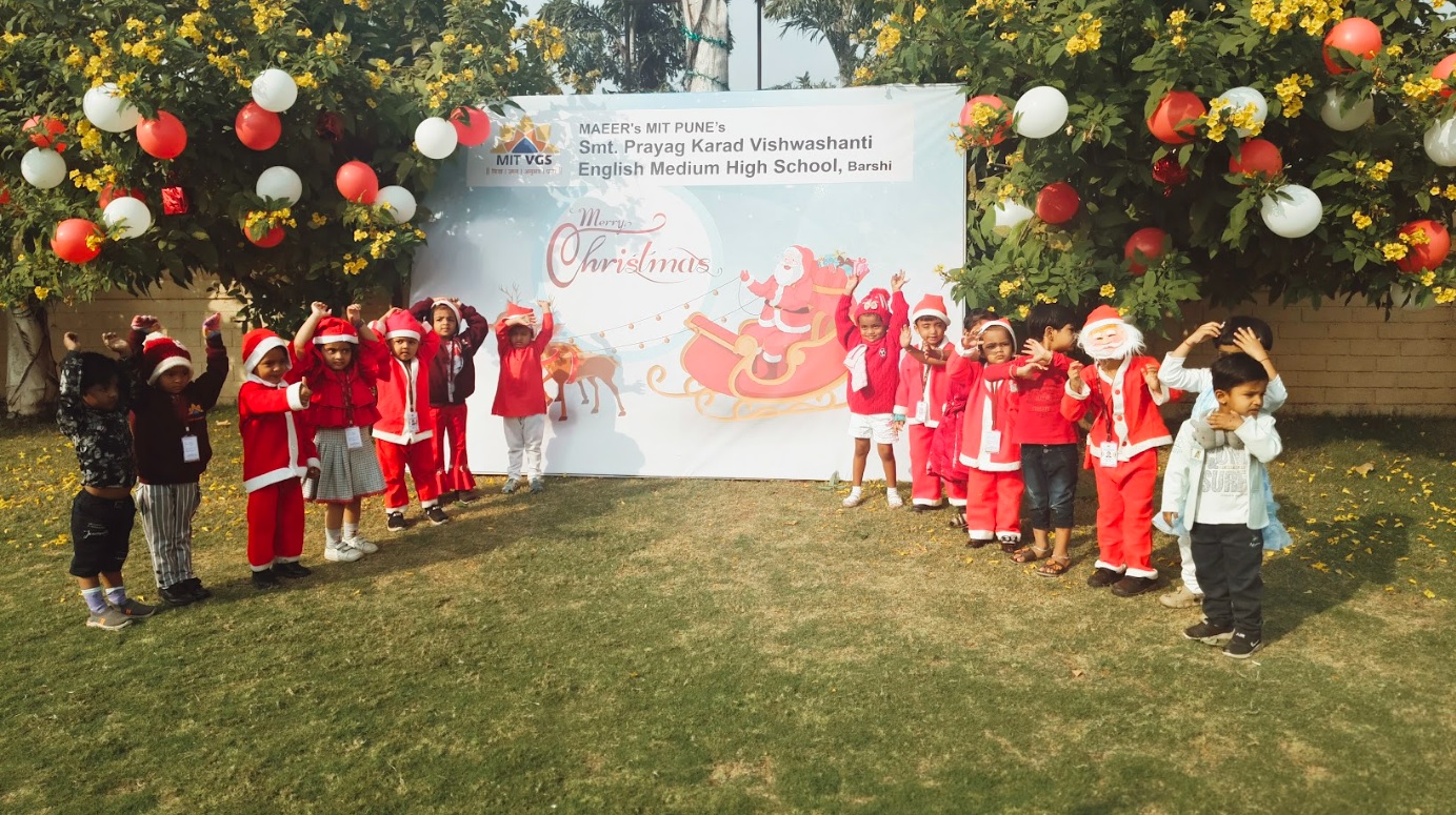 Christmas Celebration at MIT VGS Barshi