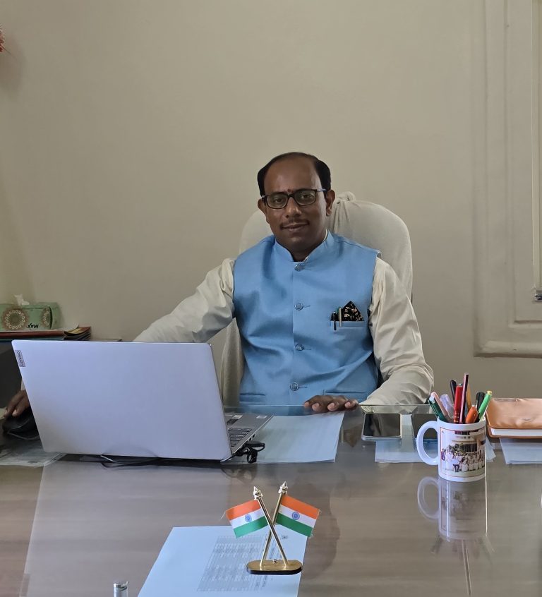 MIT VGS Barshi Principal Aneesh Nadh EM