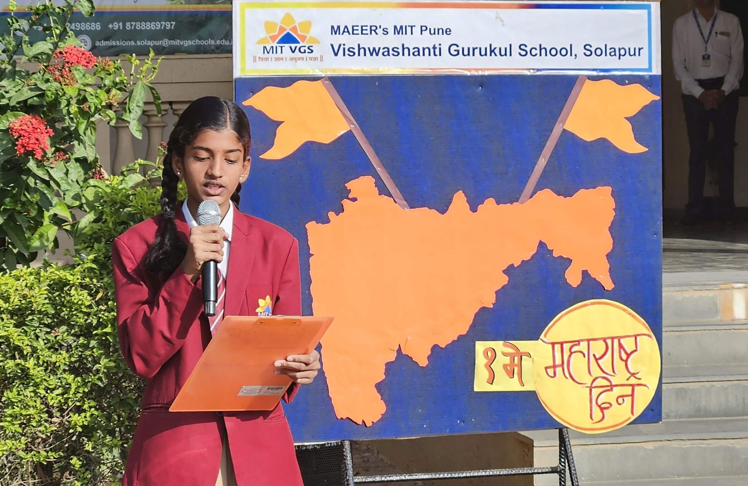 Maharashtra Day Celebration at MIT VGS Solapur