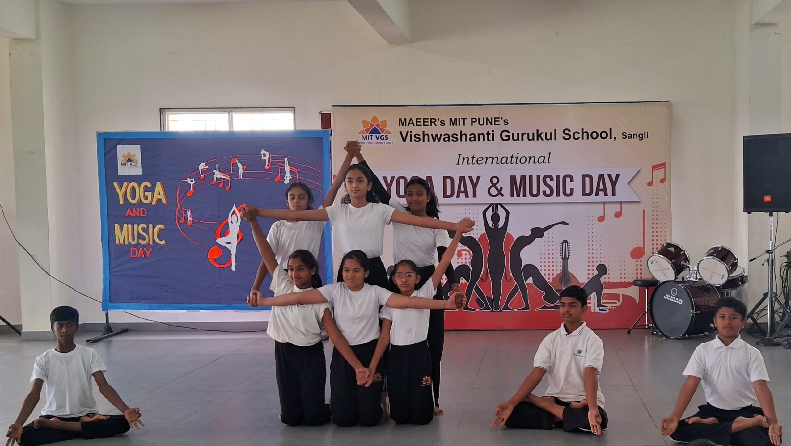 International Yoga Day Celebration at MIT VGS Sangli