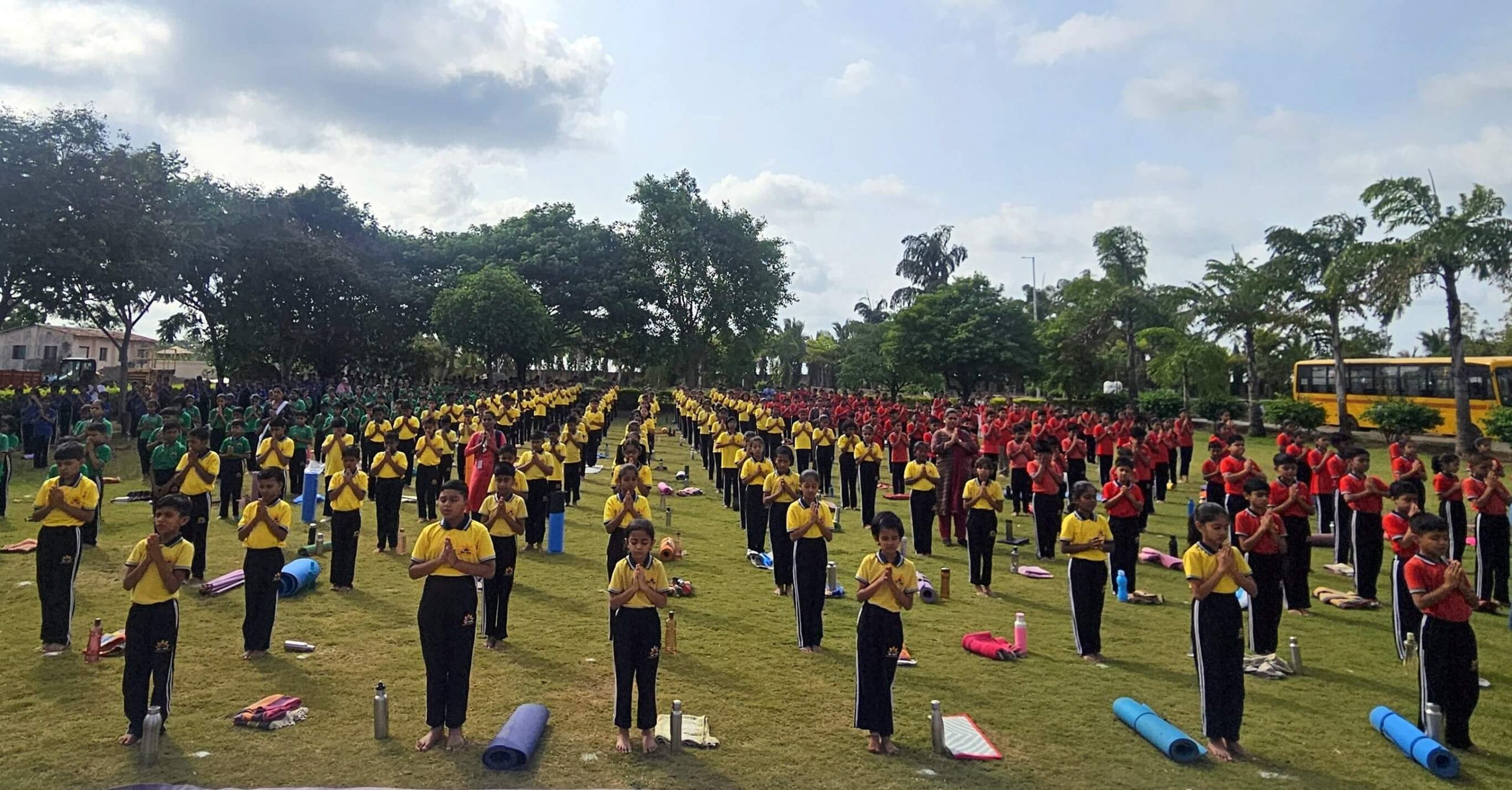 International Yoga Day Celebration at MIT VGS Solapur