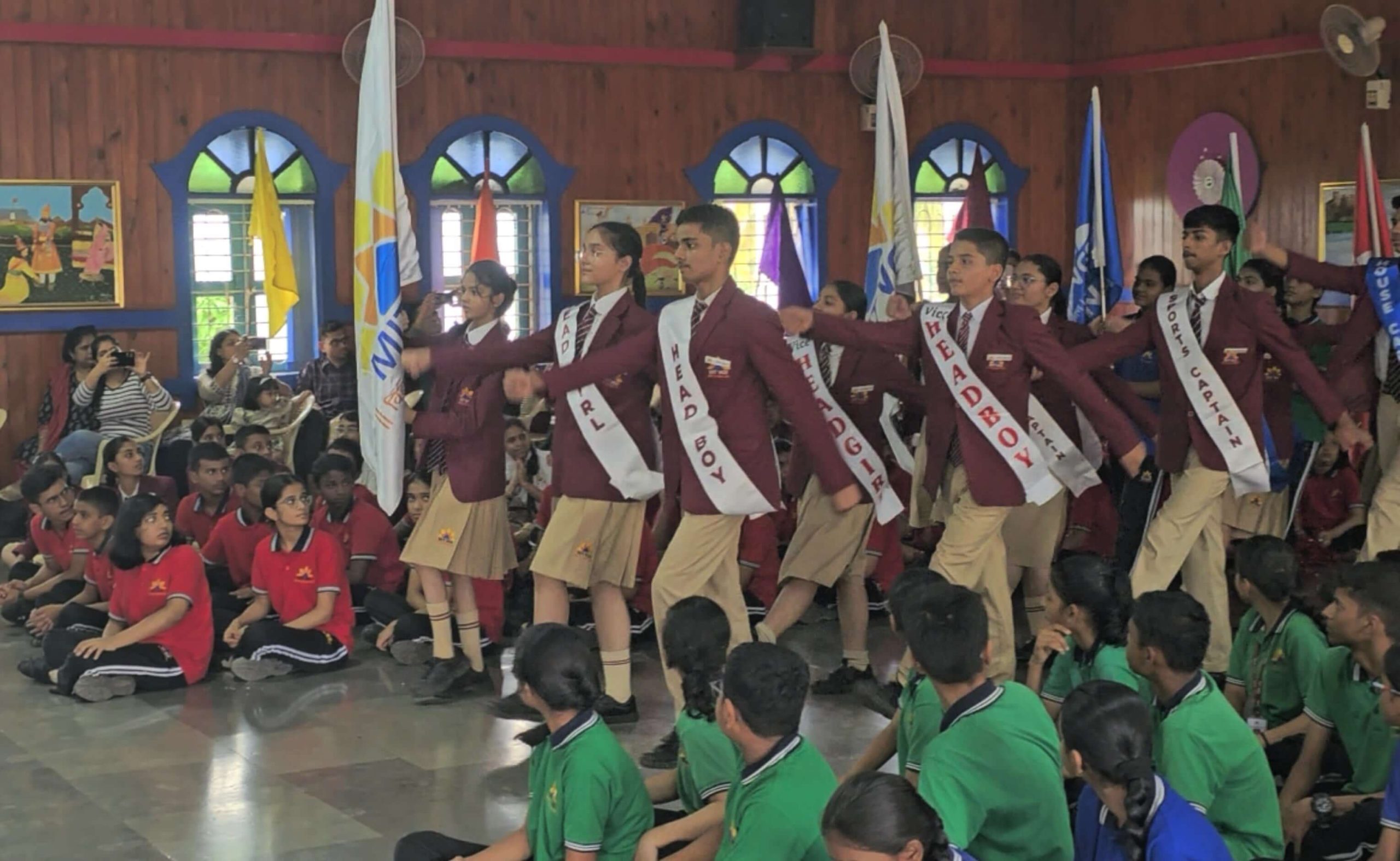 Investiture Ceremony at MIT VGS Kothrud