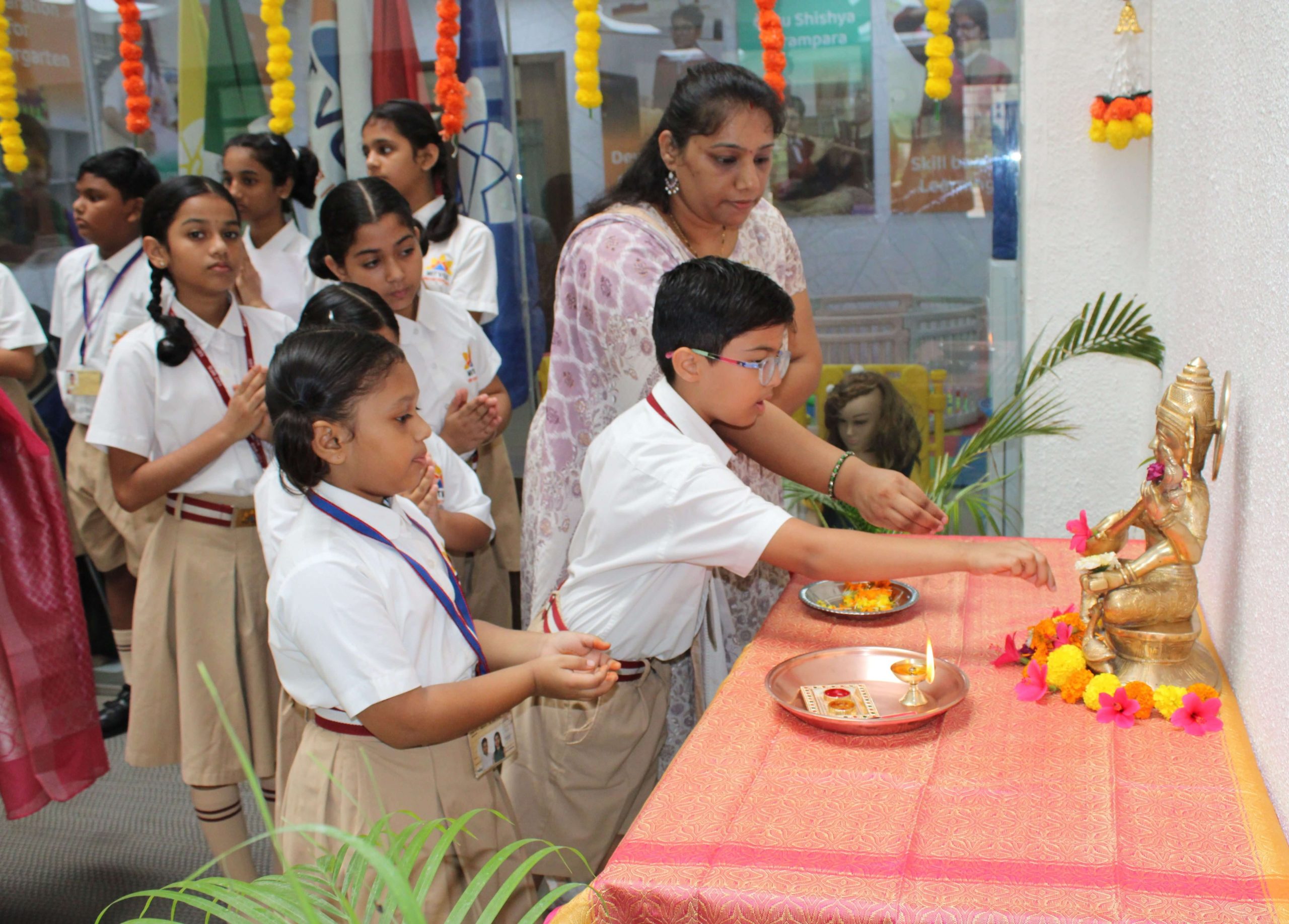 A Heartfelt Tribute to Our Gurus — Guru Pournima Celebrations at MIT VGS Ulwe