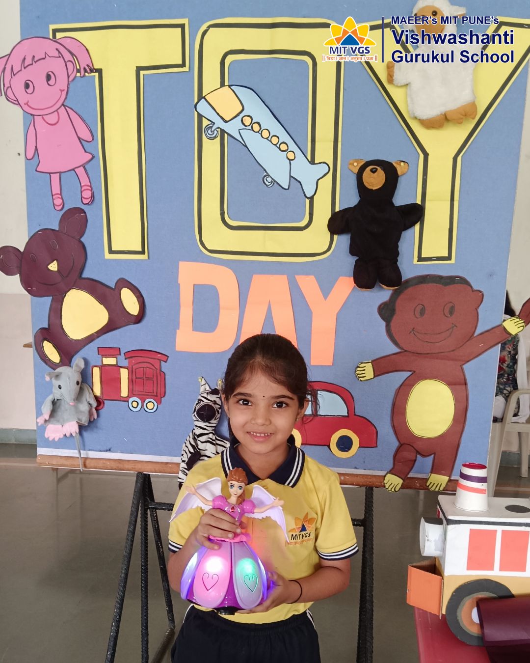 Celebrating Childhood with Toy Day at MIT VGS Solapur -1