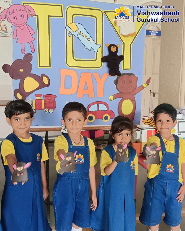 Celebrating Childhood with Toy Day at MIT VGS Solapur -2