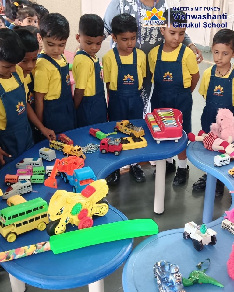 Celebrating Childhood with Toy Day at MIT VGS Solapur -3