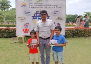 Father's day and Mud day celebration at MIT VGS Barshi