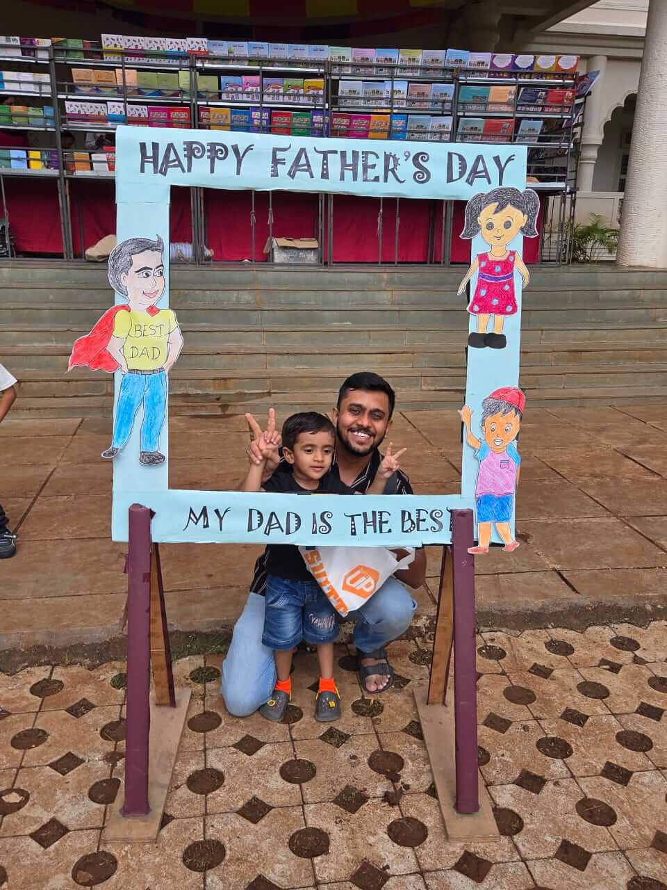 Father's day and Mud day celebration at MIT VGS Kothrud