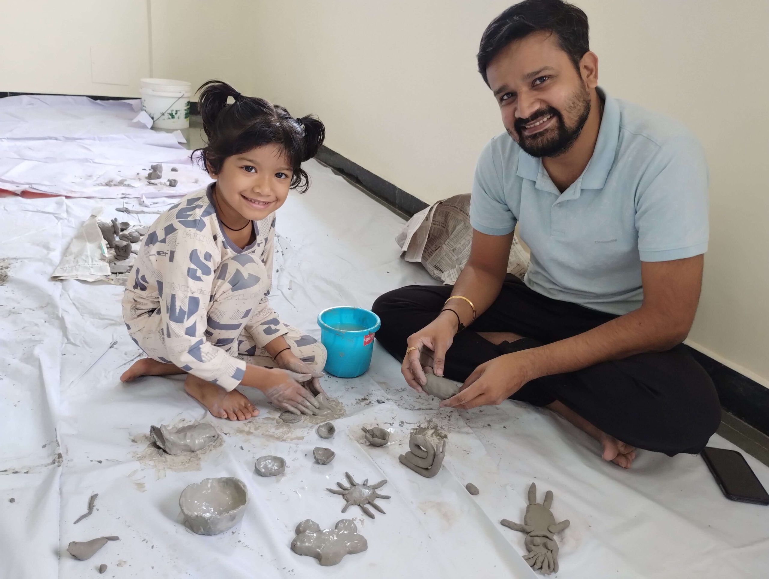 Father's day and Mud day celebration at MIT VGS Sangli