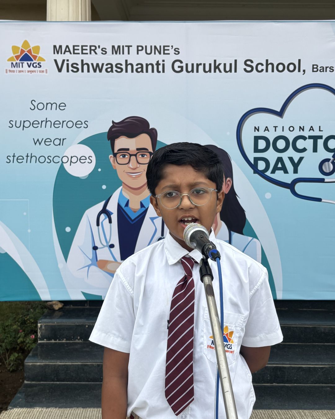National Doctor's Day Celebration at MIT VGS Barshi-1