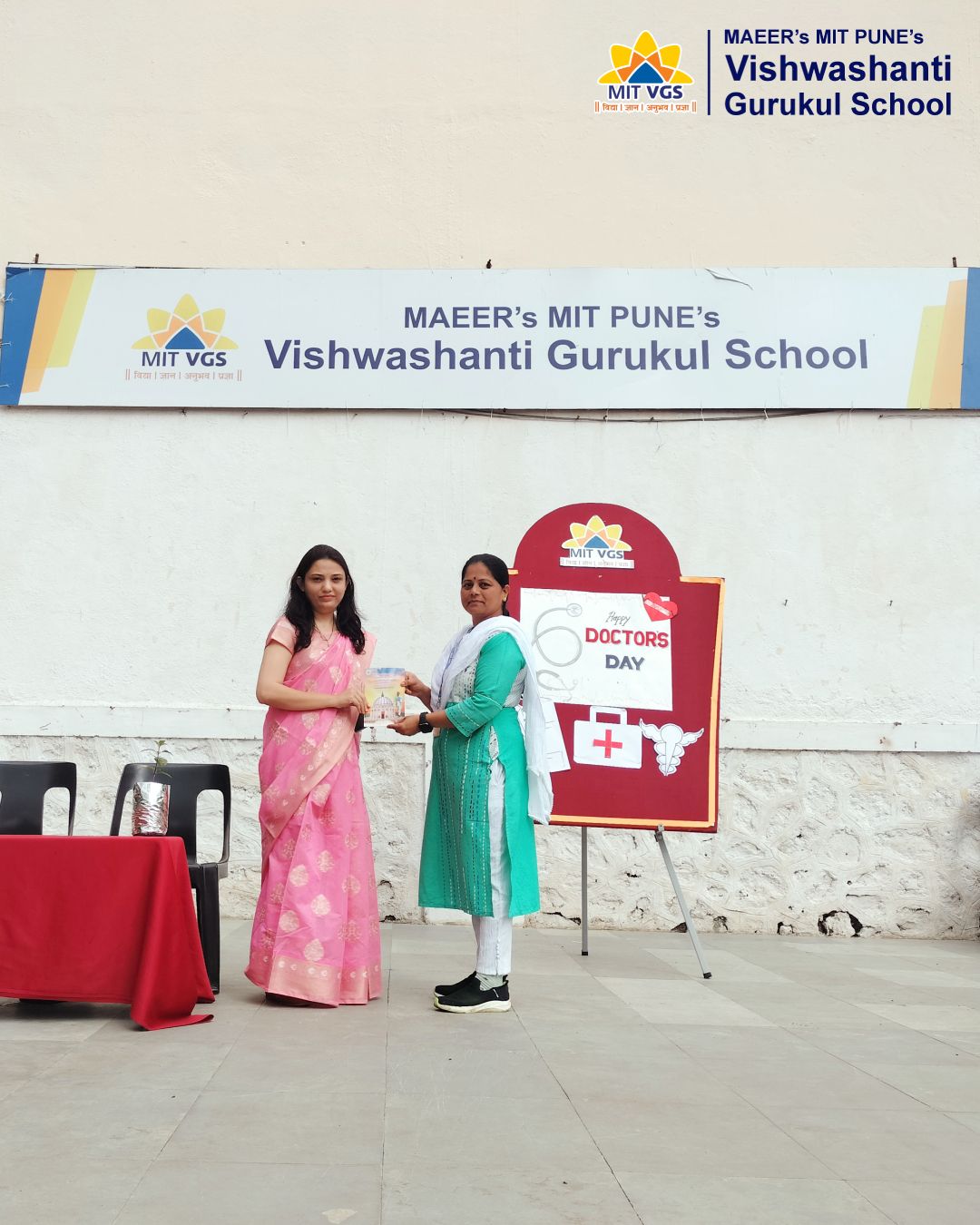 National Doctor's Day Celebration at MIT VGS Chh. Sambhajinagar-1