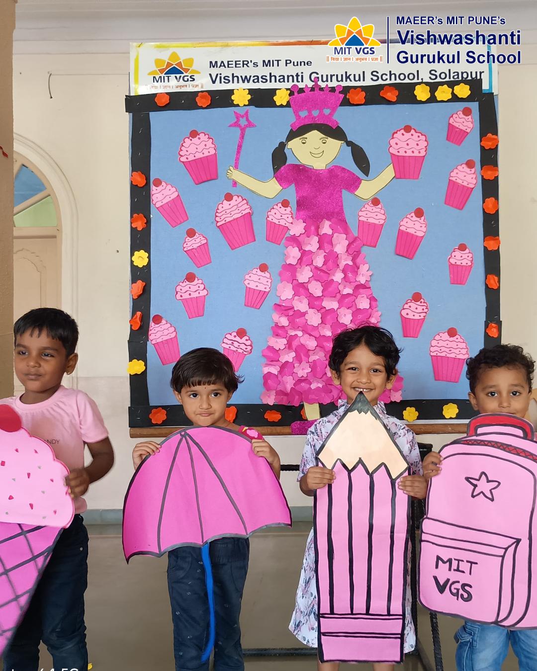 MIT VGS Solapur Glows in Shades of Pink – Pink Day Celebration image 3