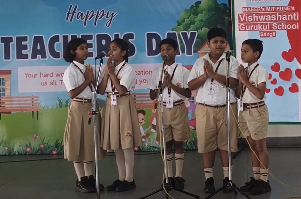 Teacher's Day Celebration at MIT VGS Sangli