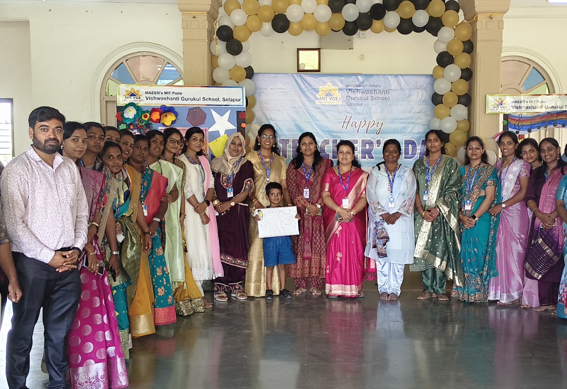 Teacher's Day Celebration at MIT VGS Solapur