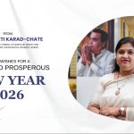 New Year Wishes from Hon. Swati Karad Chate Ma'am