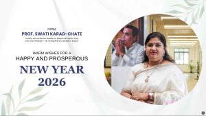 New Year Wishes from Hon. Swati Karad Chate Ma'am