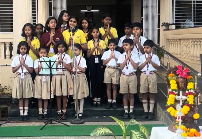 Vasant Panchami Celebration at MIT VGS Barshi-1