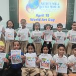 World Art Day Celebration at MIT VGS Kothrud