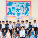 Blue Colour Day Celebration at MIT VGS Loni Kalbhor
