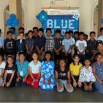 Blue Colour Day Celebration at MIT VGS Solapur