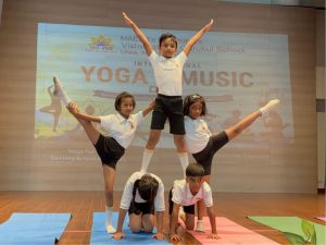 International Yoga Day Celebration at MIT VGS Ulwe