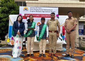 Investiture Ceremony at MIT VGS Barshi