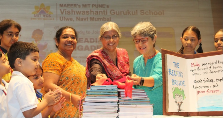 Launch of Rading Brigade at MIT VGS Ulwe